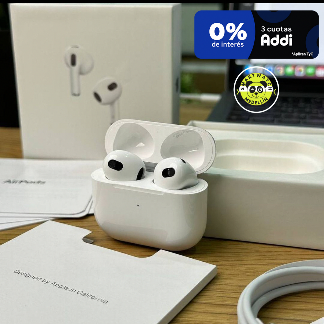 AIRPODS 3️⃣ GENERACIÓN ➕ PROTECTOR DE OBSEQUIO 🎁