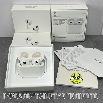 AIRPODS 3️⃣ GENERACIÓN ➕ PROTECTOR DE OBSEQUIO 🎁