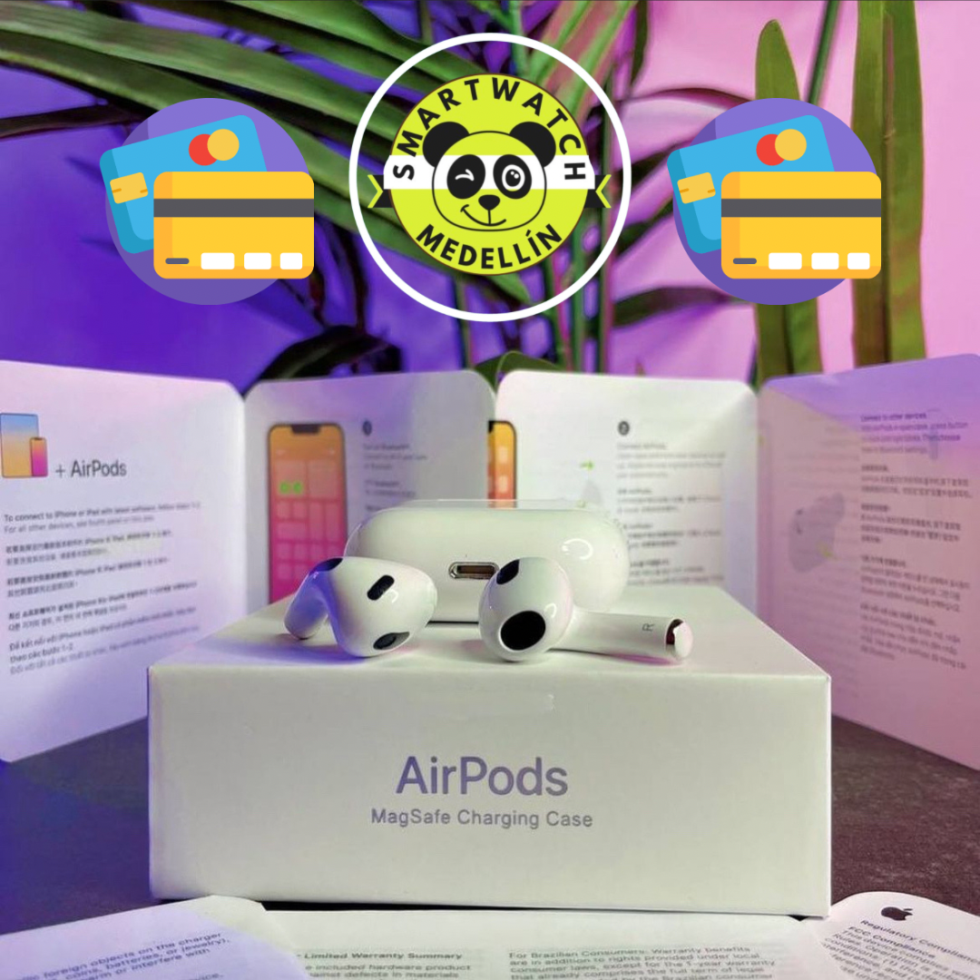 AIRPODS 3️⃣ GENERACIÓN ➕ PROTECTOR DE OBSEQUIO 🎁