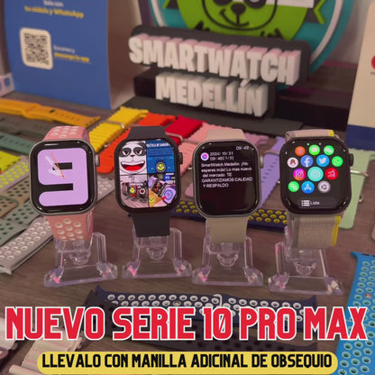 🟡 NUEVO SERIE 10 PRO MAX ➕ CORREA ADICIONAL 🎁